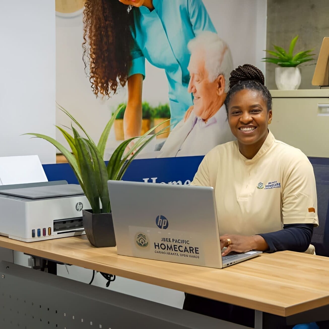 Beatrice Yamoah, co-owner of JBEE Pacific Homecare
