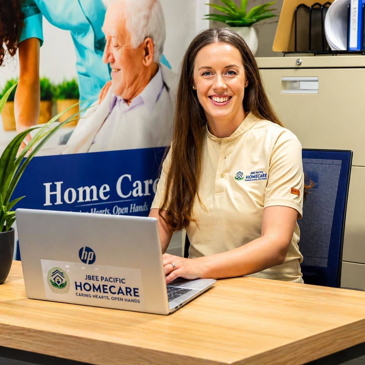 Rebecca Nguea-Njoh, Public Relations Director for JBEE Pacific Homecare
